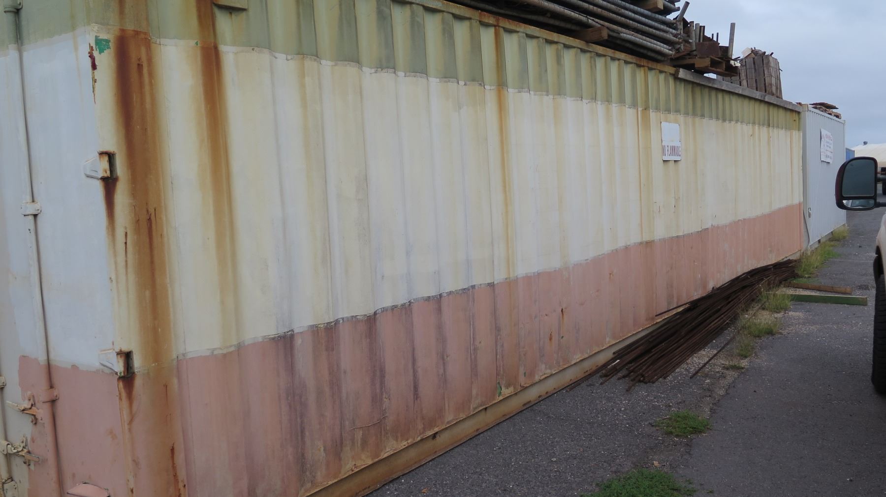 40 Foot Container Roll Up Doors Contents Not Included Oahu