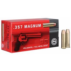 GECO 357 Mag 158GR FMJ - 500 Rounds