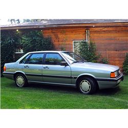 1986 AUDI 4000S 4-DOOR SEDAN