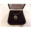 Image 2 : SILVER NECKLACE WITH HEART PENDANT