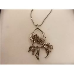 SILVER NECLASS - 7 CHARMS WITH?