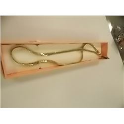 GOLD NECKLACE STAMD 22KGF