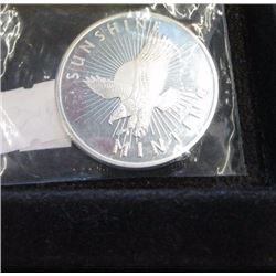 SILVER ROUND - 1/2 OUNCE .999 FINE SILVER - SUNSHINE MINT