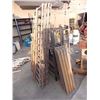 Image 1 : LOT OF WOOD SHELVING