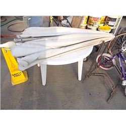 PATIO TABLE WITH UMBRELLA