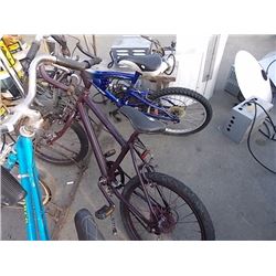 BIKE - CHILD'S 5 SPEED BIKE - PURPLE
