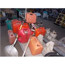 GAS CANS - 9 TTL