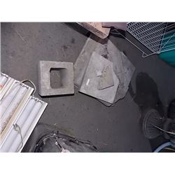 CONCRETE - LOT OF ASSORTED