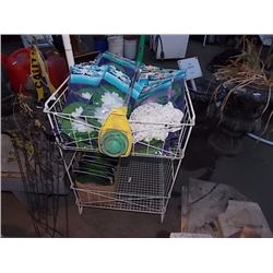 NEW ARTIFICIAL POND LILIES - ~36 TTL  - PLUS!!!!!! YOU GET THE DISPLAY BIN THEY ARE IN