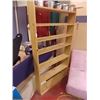 Image 1 : PINE BOOK / DISPLAY SHELF - 6'