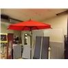 Image 1 : NEW PATIO UMBRELLA - GROWERS CIDER - RED THIS ONE HAS TILTING ABILITY