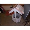 Image 1 : WOOD CRAFTED WOOD  WISHING WELL -4'