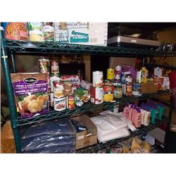 ASSORTED FOOD ITEMS - SHELF LOT