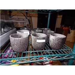 STONE WARE MUGS - 9 TTL