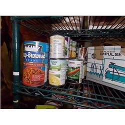 ASSORTED LARGE CANS OF FOOD - 16 TTL
