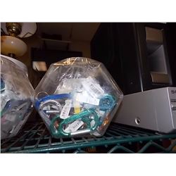 BIN OF NEW ALUMINUM CARABEENERS