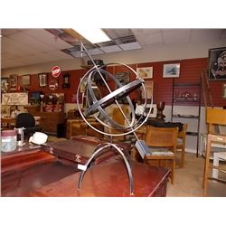 METAL ARMILLARY SPHERE