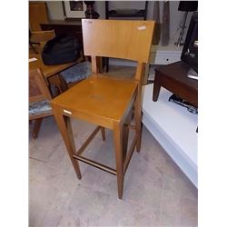 TEAK BAR CHAIR