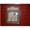 Image 1 : MEMORABILIA - METAL SIGN - SOLDIER RED NECK