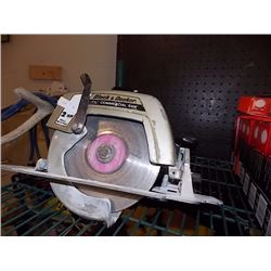 B & D SKIL SAW - 2HP