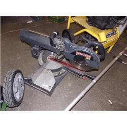 CRAFTSMAN SLIDING COMPOUND MITRE SAW - WORKING