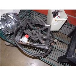 SMALL PROPANE GAS BURNER - COMPLETE