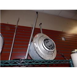 CEILING LIGHT & SPEAKER STANDS - 5 PC TTL - PS