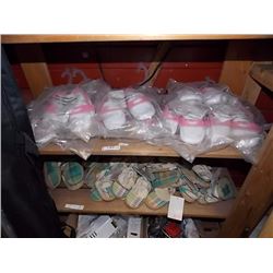 SHELF OF ASSORTED LITTLE GIRL SHOES -2 SHELVES TTL