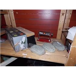 SHELF LOT - GROW ROCK ORNAMENTS & MORE