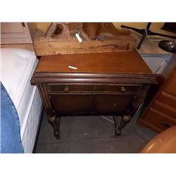VINTAGE SEWING MACHINE CABINET