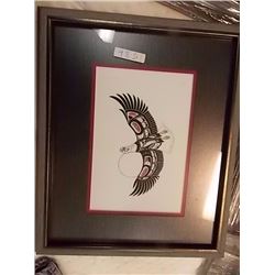 FRAMED RICHARD SHORTY PRINT - EAGLE
