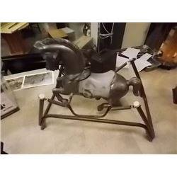 VINTAGE SPRING ROCKING HORSE