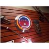 Image 1 : NEW ROUND NEON LIGHTED BILLIARD CLOCK
