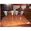 Image 1 : COLOUR LIQUIOR GLASSES - 4 TTL