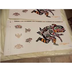 NATIVE ART PRINTS - 20 TTL
