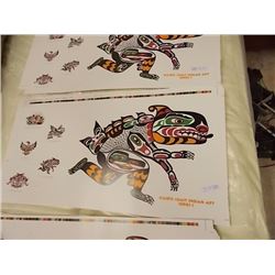 NATIVE ART PRINTS - 20 TTL