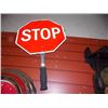 Image 1 : HAND HELD METAL STOP SIGN - GO ON OTHER SIDE