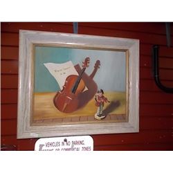 FRAME OIL PICTURE - VIOLIN SONATA IN AB