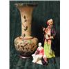 Image 1 : A large Doulton Lambeth vase by George Hugo Tabor, with incised decoration, dated 1880, height 38...