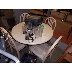 TABLE & 4 CHAIRS