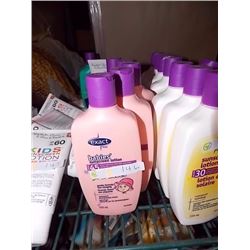 LOT OF KID'S SUNSCREEN - 45SPF - 4 TTL - PINK BOTTLE