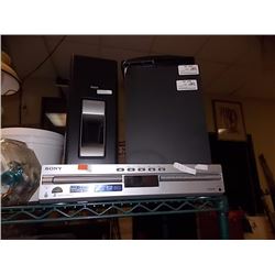 RCA SPEAKERS & SONY BOOM BOX & CD PLAYER - PS