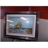 Image 1 : FRAMED PICTURE - TALL SHIP