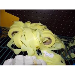BUNDLE OF 12 ROLLS OF FLAG TAPE