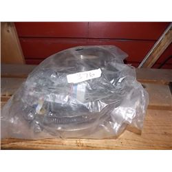 BAG OF LARGE HOSE  CLAMPS