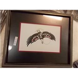FRAMED RICHARD SHORTY PRINT - EAGLE