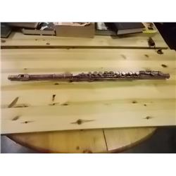 FLUTE - SILVER PLATED - MISSING END BUTTON