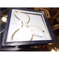 NECKLACE - GOLD COLOR ESTATE NECKLACE