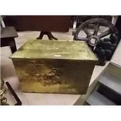 BRASS KINDLING BOX