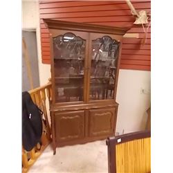 FRENCH PROVINCIAL CHINA CABINET